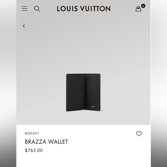 751061G V Louis Vuitton Wallet Long Acajou Taiga Leather - Picture 13 of 13